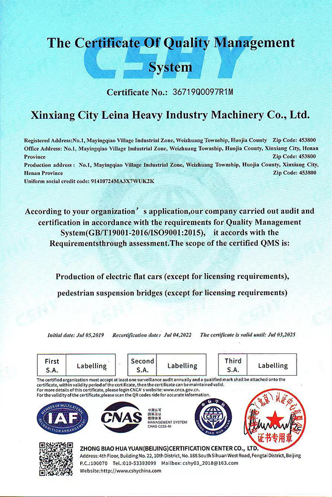 Sertifikat Sistem Manajemen Kualitas