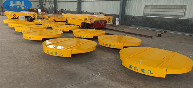 Keranjang transfer kereta api turntable industri