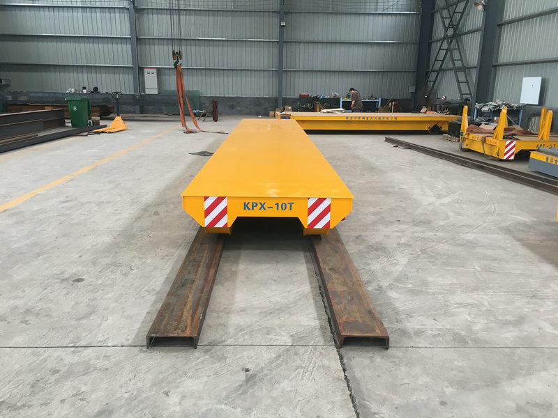 6 Ton Workshop Bahan Kereta Api Transfer Trolley