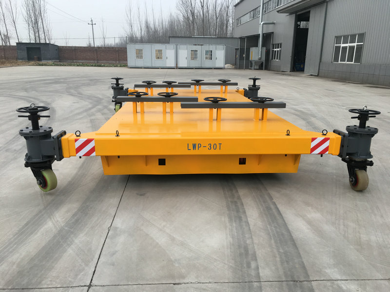30 Ton Battery-Powered Transfer Cart dengan Stand