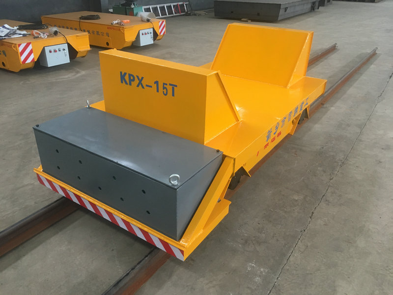 15 Ton Steel Coil Baterai Kereta Api Transfer Kereta