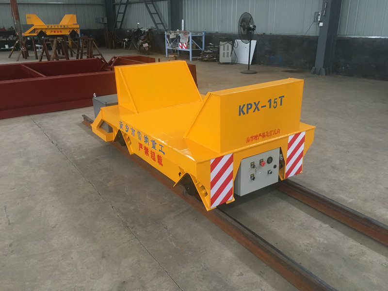 15 Ton Steel Coil Baterai Kereta Api Transfer Kereta