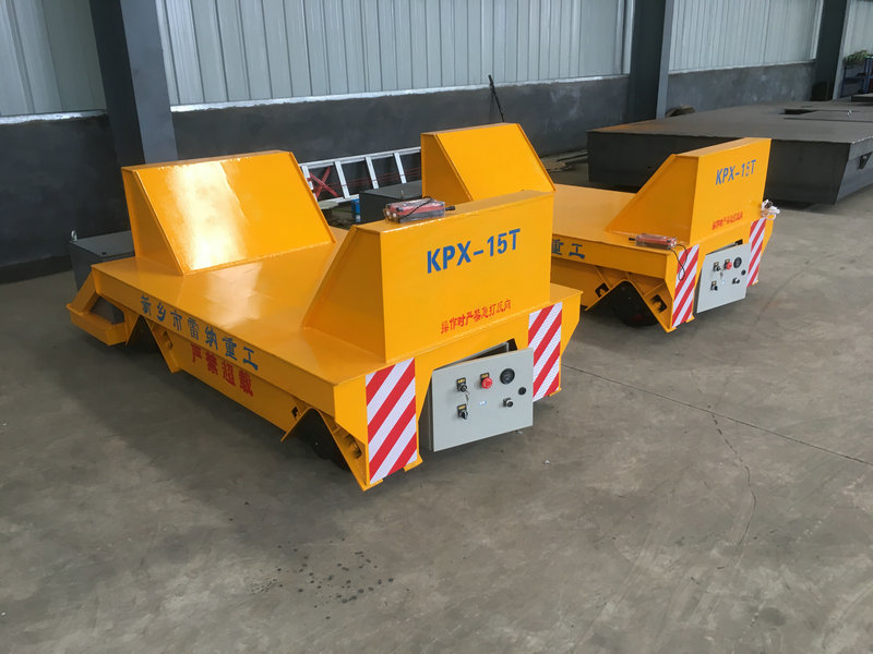 15 Ton Steel Coil Baterai Kereta Api Transfer Kereta