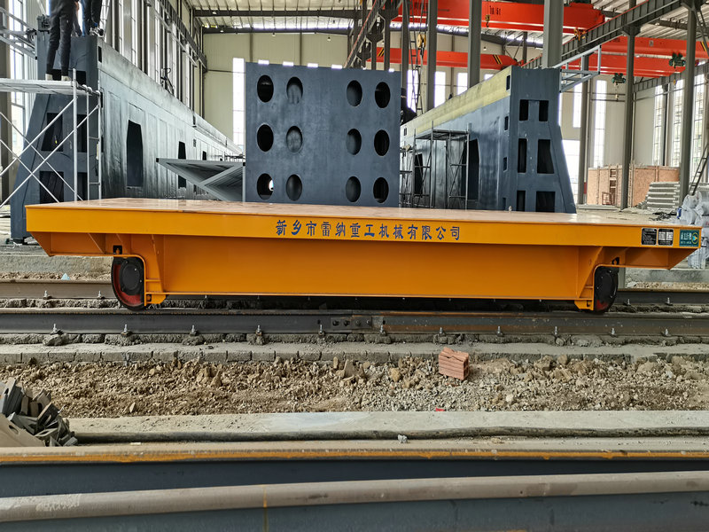 30T Kereta Api Listrik Die Transfer Trolley
