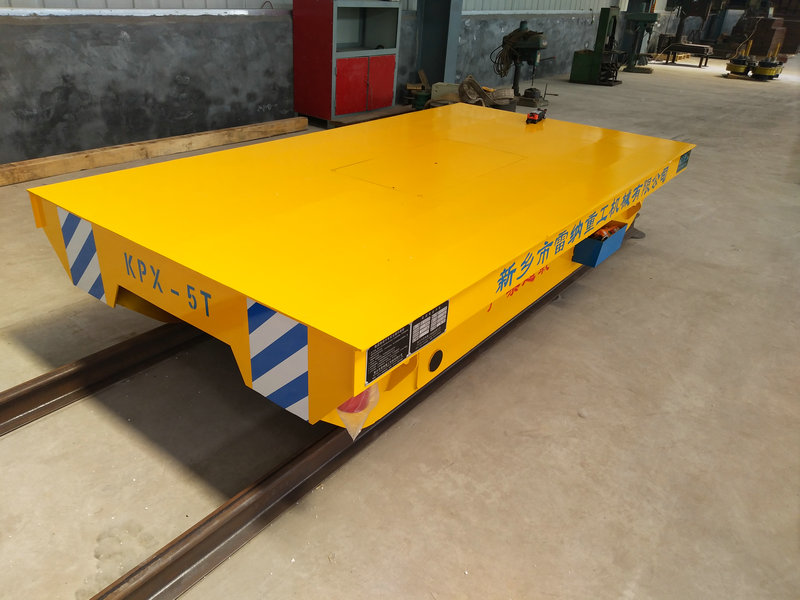 Pipa baja 5 Ton Battery Rail Transfer Trolley