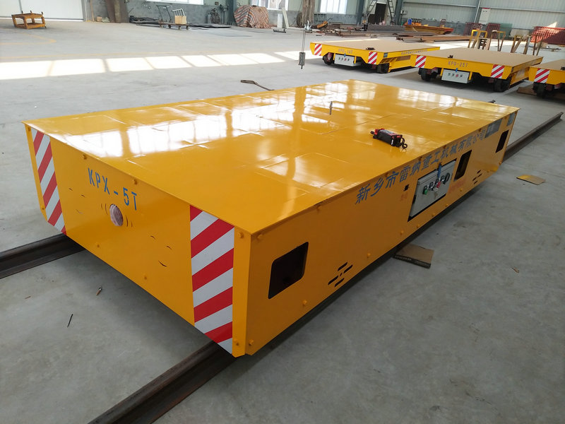 5 Tons Battery Rail Material Transfer Traktor Kereta