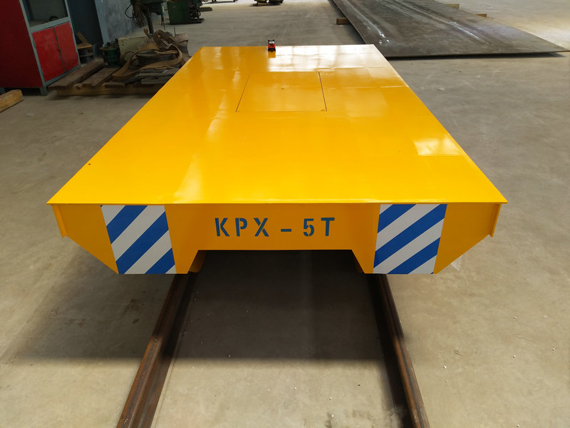 Pipa baja 5 Ton Battery Rail Transfer Trolley