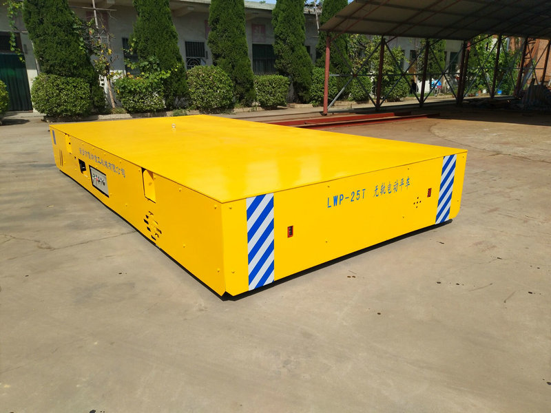 Baterai Powered Flat Transfer Trolley