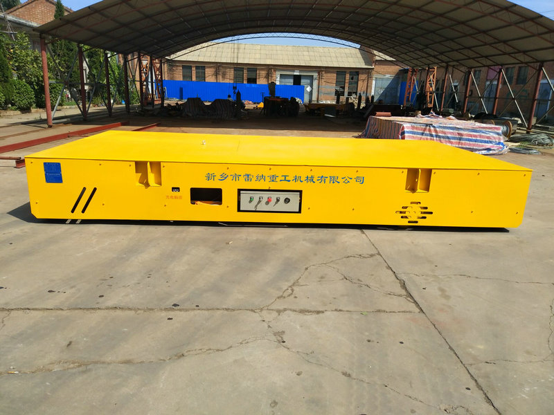 Baterai Powered Flat Transfer Trolley