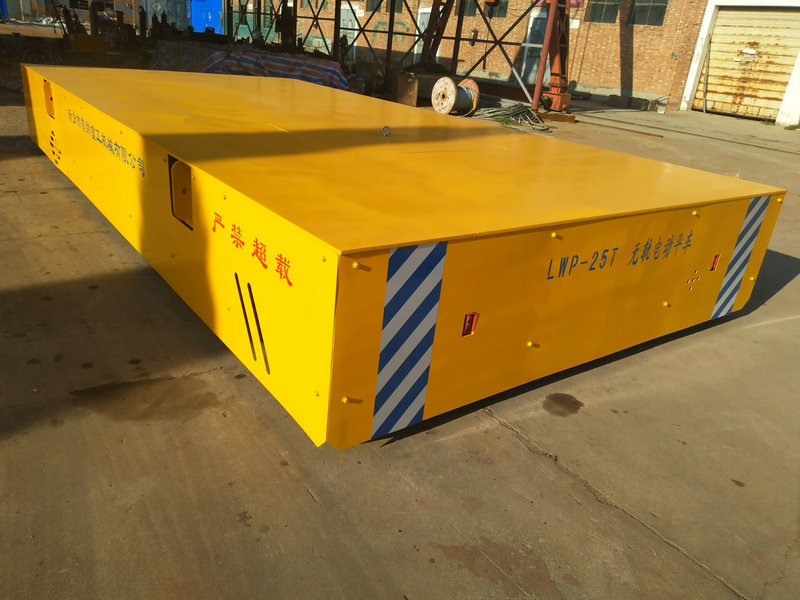 Baterai Powered Flat Transfer Trolley