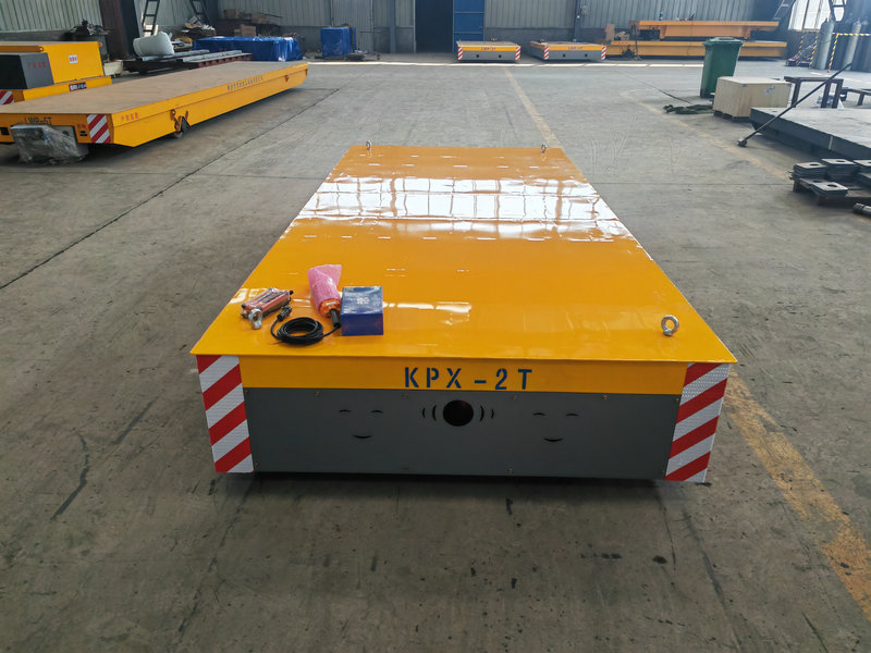 Pengendalian Jarak Jauh Heavy Duty Rail Guided Transfer Troll