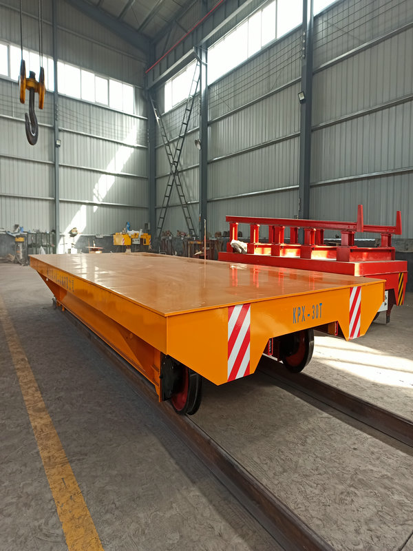 Battery Driven 30 Ton Die dan Mold Rail Transfer Cart