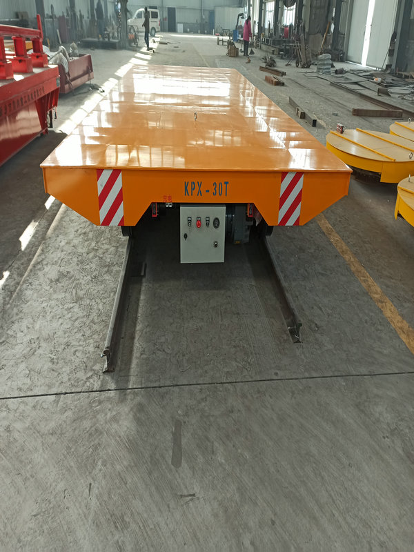 Battery Driven 30 Ton Die dan Mold Rail Transfer Cart