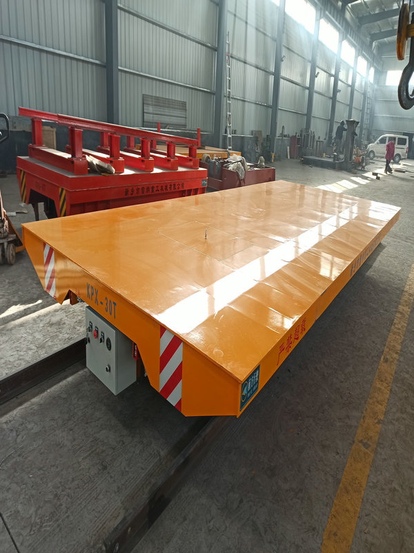Battery Driven 30 Ton Die dan Mold Rail Transfer Cart